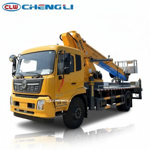 รถบรรทุกติดตั้งกระเช้ายกของ Dongfeng 36 เมตร พร้อมบูมยืดไสลด์ - Product Image 4