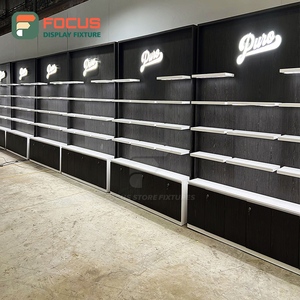 Heavy Duty Cigarette Display Rack Multi Layer Shelf High Load Capacity Tobacco Display Rack - Product Image 4