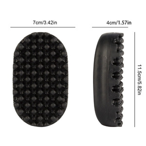 Brosse Coiffante Haute Qualité en Silicone pour Cheveux Bouclés – Brosse Éponge Durable pour Hommes Noirs et Torsades - Product Image 4