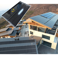 Tuiles solaires photovoltaïques BIPV de 120W à haut rendement pour toitures – Nouveaux matériaux de construction solaires