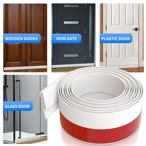 Strong Adhesive Under <strong>Door</strong> Sweep Soundproof Weather Stripping <strong>Door</strong> <strong>Draft</strong> <strong>Stopper</strong> Seal Strip for Exterior/Interior <strong>Doors</strong> - Product Image 6