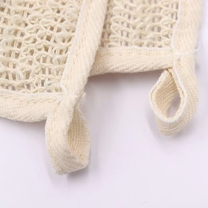 25*25cm naturale Sisal tessuto di lino <span class=keywords><strong>asciugamano</strong></span> bagno <span class=keywords><strong>doccia</strong></span> panno esfoliante per il lavaggio per il viso del corpo - Product Image 5