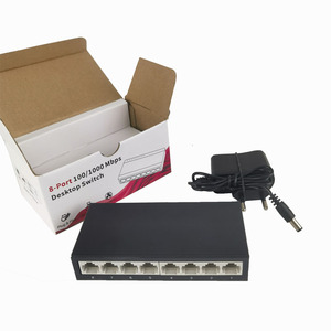 Rj45 Switch Ethernet 100mbps, Switch jaringan Desktop port Lan Hub Switch Ethernet 8 port - Product Image 6