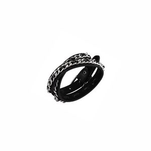 Bracelet en cuir rétro tendance avec clous, style punk, bracelet sexy pour fille, bracelet unisexe réglable pour couple. - Product Image 2