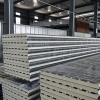 Panneau sandwich en polyuréthane PU écologique pour toiture isolée, panneaux de toiture en acier et aluminium, tuiles de toiture métalliques