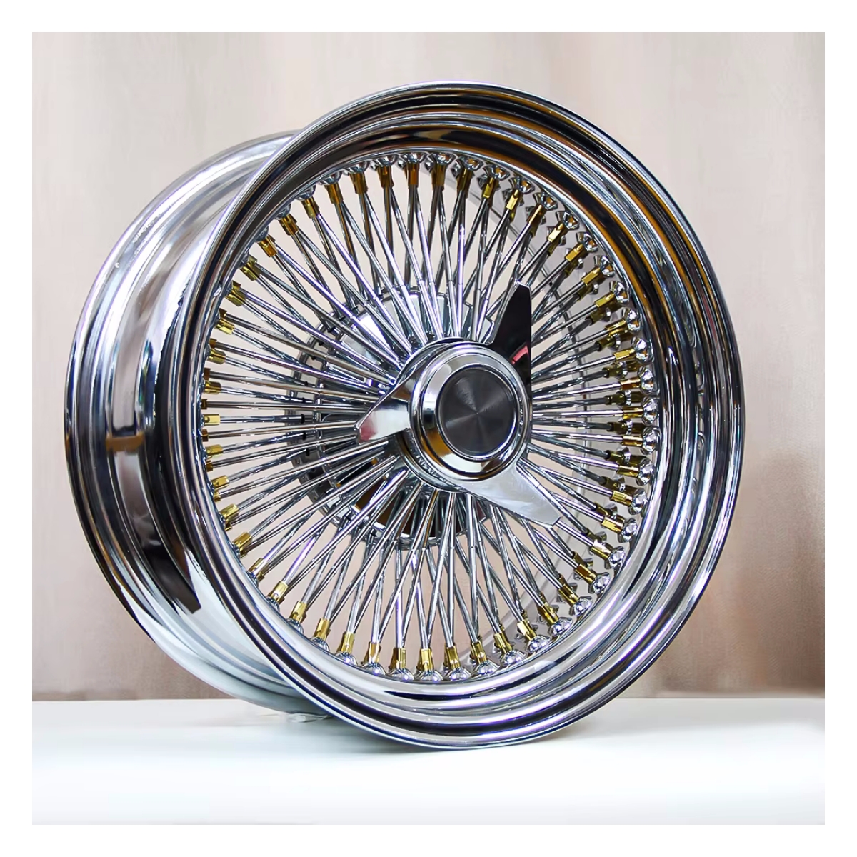 Jante Aluminium Profil H Pour Moto Vintage Années 70 – Dimensions 2,15 X 18 Pouces – 36 Trous – Bord Renforcé – Restauration Ou Custom