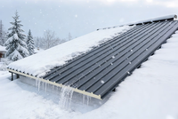Panneau sandwich en mousse de polyuréthane PU de 30 mm et 50 mm d'épaisseur, type Grande Muraille, pour toiture en aluminium, fabriqué en Chine