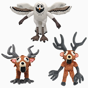 <span class=keywords><strong>Logo</strong></span> personnalisé 99 nuits peluche <span class=keywords><strong>hibou</strong></span> wapiti jeu d'horreur périphérique Figurine forêt 99 nuits peluche poupée dessin animé Anime oreiller - Product Image 1