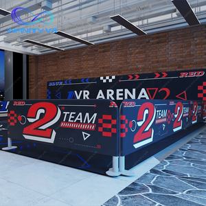 Simulador de Realidad <span class=keywords><strong>Virtual</strong></span> de Espacio Grande con Desplazamiento Libre para 4/6/8/10 Personas Juego Multijugador de Disparos con Pistola Arena de Arcade VR - Product Image 4