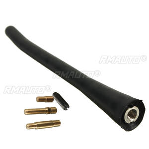 Antenne radio AM/FM universelle noire pour voiture, livrée avec des vis de 4 mm et 5 mm de diamètre - Product Image 2