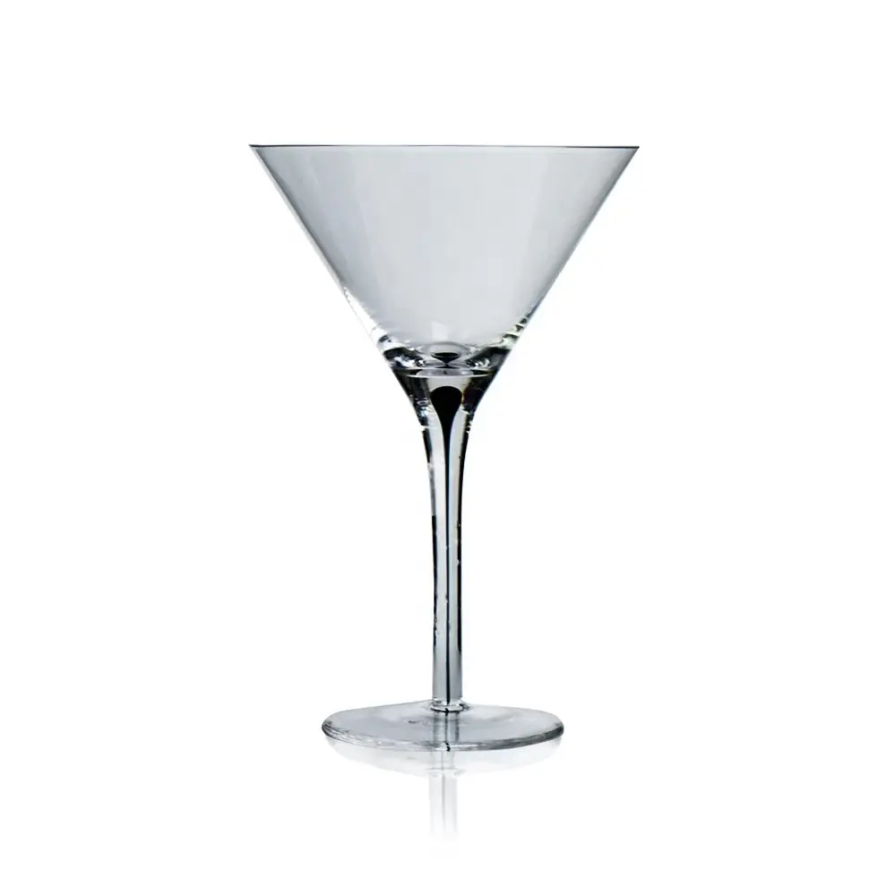 Hot Sale Flat Bottomed Cocktail Desse Glass Classical Champagne Glasses Creative Martini Glass For Home Party Ice Cream Bubble