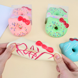 Nouveauté : Jouets sensoriels personnalisés en forme de donut, anti-stress, extensibles, élastiques, en forme de gâteau, pour filles - Product Image 6