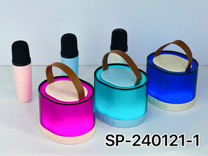 SP-240121-1 ลําโพงมินิบลูทูธแบบพกพาพร้อมไมโครโฟน Bluetooth คาราโอเกะร้องเพลงไมโครโฟนลําโพง - Product Image 6
