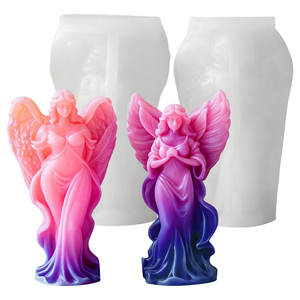 แม่พิมพ์ซิลิโคนรูปนางฟ้าสำหรับเทียนอโรมา - Product Image 1