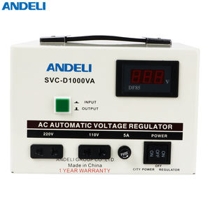 เครื่องปรับแรงดันไฟฟ้าสำหรับบ้านแบบเฟสเดียว ANDELI Group SVC-D1000VA 1KW - Product Image 5