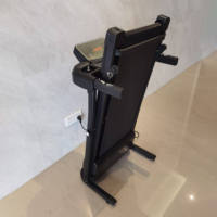 Caminadora Eléctrica Plegable para Uso Doméstico, Caminadora Motorizada con Programas de Entrenamiento y Pantalla LED