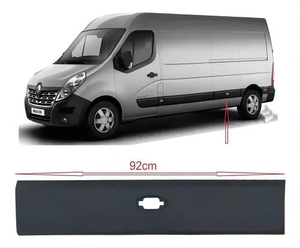 Mootour Moldura Lateral Panel Trasero Derecho/Izquierdo 768F20003 768F30003 Tira Protectora para Vauxhall/Opel <span class=keywords><strong>Movano</strong></span> RENAULT MASTER <span class=keywords><strong>2018</strong></span> - Product Image 6