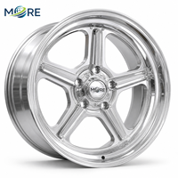 Jantes forgées Beadlock 15x10 17x4.5j 18x5j 15 16 18 17 pouces 5x114.3 5X120 OEM pour voitures de course BMW Nissan Muscle Mustang USA