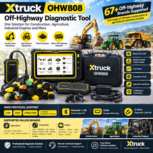 Tablette de diagnostic hors route OHW808 pour moteurs diesel Penta, Hyundai, Doosan, Deutz, SANY, Fendt, Xtruck, avec assistance à distance pour la construction - Product Image 1
