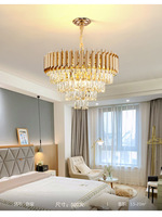 Lustres modernes nordiques APCITL pour escaliers d'hôtel, décoration de mariage, lustre doré, salon, grand lustre en cristal, plafond haut, lustres APCITL