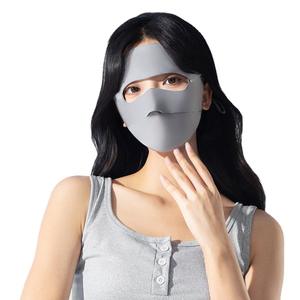 Couverture complète du visage glace soie masque solaire <span class=keywords><strong>voile</strong></span> UV visage kini respirant masque solaire - Product Image 2