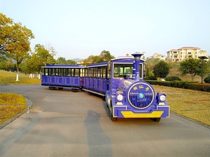 Tram touristique de luxe de haute qualité <span class=keywords><strong>Dorlin</strong></span>, alimenté par batterie, adapté aux attractions touristiques - Product Image 4