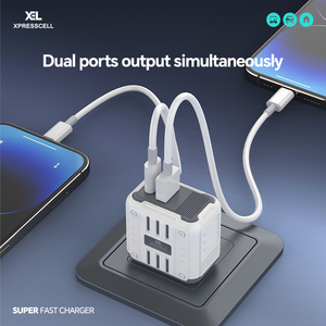 Phụ kiện điện thoại dây dữ liệu <span class=keywords><strong>Power</strong></span> Adapter Set QC PD 20 watt nhanh chóng sạc USB C sạc cho điện thoại di động - Product Image 2