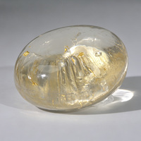 Savon de beauté à l'acide aminé et feuille d'or 24K, OEM ODM Marque Privée, Barre Nettoyante Transparente Éclaircissante pour le Visage et le Corps, Soin Quotidien de la Peau