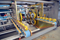 Máquina Automática de Coser, Doblar y Encolar 1224 de Alta Velocidad, Ahorro de Mano de Obra, Directo de Fábrica