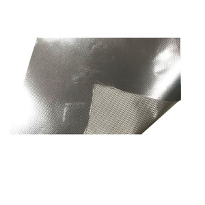 Toile d'ombrage laminée <span class=keywords><strong>en</strong></span> fibre <span class=keywords><strong>de</strong></span> <span class=keywords><strong>verre</strong></span> et feuille d'aluminium, haute qualité, <span class=keywords><strong>prix</strong></span> bas, imperméable, ignifuge, isolation thermique, découpe sur mesure - Product Image 2
