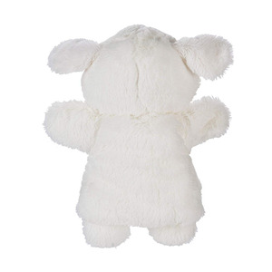 Z483 stile carino pupazzo di pecora peluche a mano con la storia del bambino del bambino che racconta giocattoli fantasiosi gioco animale a mano pupazzo pecora di peluche - Product Image 3