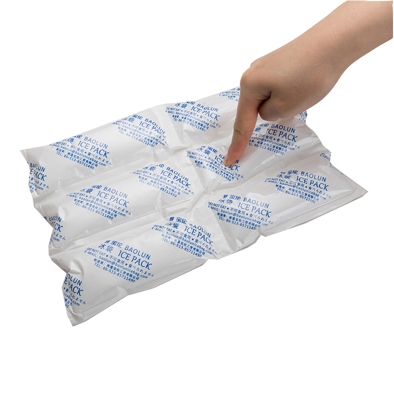 Baolun Non-toxic Food Grade Ice Pack Self-absorbing Water Gel Ice Pack XS1206