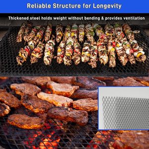 Kerty Steel Expanded Metal Sheet 48 x 24 Inches 11 Gauge Cold Rolled <b>For</b> BBQ <b>Grill</b> - Product Image 5