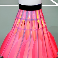 Volant de badminton professionnel SUNEYE, modèle d'entraînement, plumes d'oie, tête en plastique expansé, LED, SB003