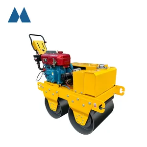 High Power Self-propelled Vibratory Road Roller Walking Speed 0-6km/h Small Road Roller Soil Compactor