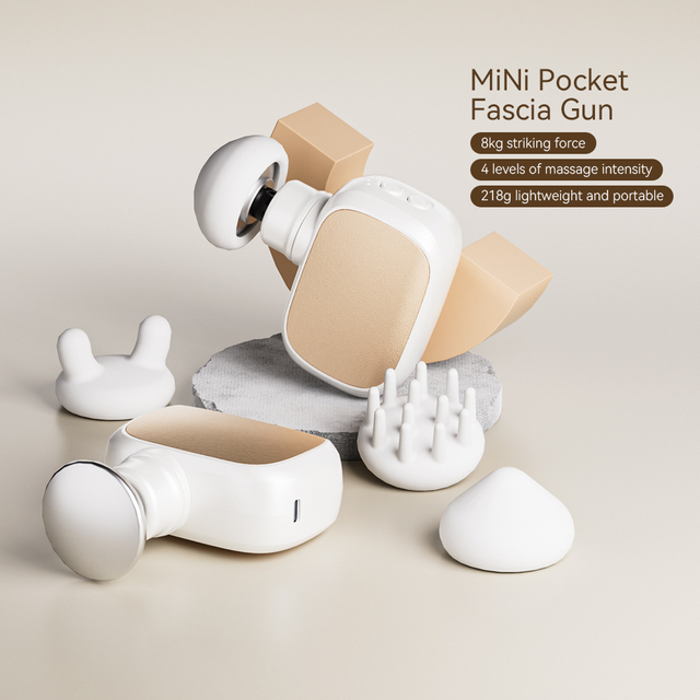 New Mini Massage Gun Detachable Massage Gun Portable Pocket Massage Gun