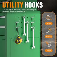 Coffre à outils robuste sur roulettes, multi-tiroirs en acier, pour usage automobile, garage, atelier de réparation, certifié ISO