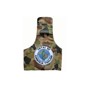 Parches de letras tácticas bordadas de camuflaje personalizables profesionales, varias formas irregulares, incluidas banderas de brazaletes de flores - Product Image 6