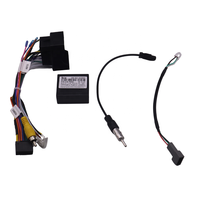 Cadre d'Autoradio Android pour Citroën C4 C4L DS4 2 B7 2010-2018 10 Pouces Façade Stéréo 2DIN Faisceau 16 Broches Canbus