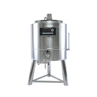 50L fonctions de chauffage et de refroidissement machine de pasteurisation du lait pasteurisateur avec système de refroidissement
