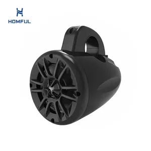 HOMFUL High Quality Black Marine Speaker Waterproof System Marine Grade Boat Speakers For Boat