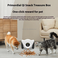 Nouveau Distributeur de Friandises Intelligent 4G pour Animaux de Compagnie avec Caméra, Audio Bidirectionnel, Application et IA, Alimenté par Batterie, Laser pour Chat et Chien - Édition 2026 - Vente Flash