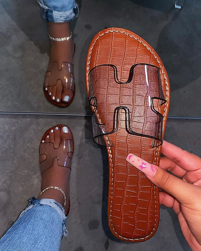 Оптовая продажа, женские сандалии, Новое поступление 2020, Прозрачная женская обувь с верхом из ПВХ, сандалии на заказ, сандалии-слайды с логотипом