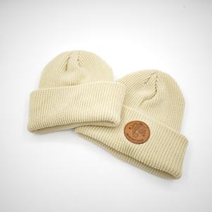 Gorro de Invierno de Punto Acrílico 100% Personalizado de Alta Calidad, Unisex, con Puño, Estampado de Goma en Relieve, Patrón de Camuflaje, para Adultos - Product Image 6