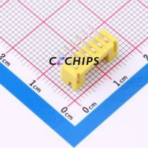 A200F1W1-2H6P12 Wire-to-Board Pin Header Bent Lead Through Hole,P=2mm Connector 1x6P 2mm Right Angle Insert PH - Product Image 2