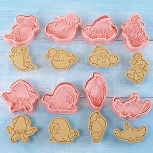 <span class=keywords><strong>Emporte</strong></span>-pièce en forme d'animal <span class=keywords><strong>marin</strong></span>, <span class=keywords><strong>emporte</strong></span>-pièce en forme de sirène de dessin animé, outil pour biscuits en pâte d'amande, moule à pâtisserie - Product Image 4