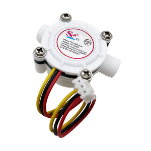 Capteur de débit d'eau à effet Hall avec interface G1/4, filetage mâle à 2 points, machine RO pour distributeur d'eau/purificateur d'eau, OEM personnalisé - Product Image 2