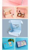 Caja de Cartón Corrugado Cuadrada Biodegradable Personalizada, Laminación Mate, Forro de Esponja, Grabado en Relieve, para Ropa, Cámaras, Productos de Consumo