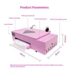 A3 33cm DTF Pink Printer Xp600 New Condition Textile Heat Transfer <strong>Printing</strong> <strong>Machine</strong> <strong>for</strong> T-Shirts &amp; <strong>Cloth</strong> 1 Year Warranty - Product Image 2