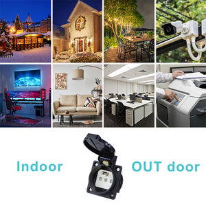 CEE 77 convertisseur prise ue rallonge prise étanche <span class=keywords><strong>adaptateur</strong></span> secteur industriel 10A <span class=keywords><strong>courant</strong></span> nominal réseau <span class=keywords><strong>Europe</strong></span> prise - Product Image 5